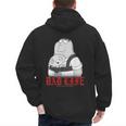 Family Guy Peter Stewie Dad Life Distressed Big Chest Logo Men's Hoodie Back Print