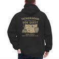 Fatherhood The Original Side Quest Dad Mode Men's Hoodie Back Print