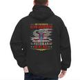 My Favorite 82nd Airborne Is My Dad Veteran Father's Day Men's Hoodie Back Print