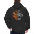My Favorite Basketball Player Calls Me Dad Basketball Dad Men's Hoodie Back Print