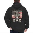 My Favorite Firefighter Calls Me Dad Fireman Father Saying Men's Hoodie Back Print My Favorite Firefighter Calls Me Dad Fireman Father Saying Men's Hoodie Back Print