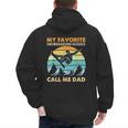 My Favorite Snowboarding Buddies Call Me Dad Snowboarder Men's Hoodie Back Print