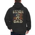 My Favorite Solider Calls Me Dad Proud Army Dad Men's Hoodie Back Print