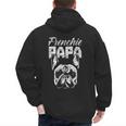Frenchie Papa Lover Owner French Bulldog Dad Father Daddy Men's Hoodie Back Print