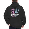 Gender Reveal Daddy Dad Men's Hoodie Back Print
