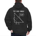 Geometry Shirts For Dads Who Love Math Father's Day Men's Hoodie Back Print