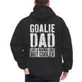 Goalie Dad Shirt Men Fathers Day Goalie Dad Men's Hoodie Back Print Goalie Dad Shirt Men Fathers Day Goalie Dad Men's Hoodie Back Print
