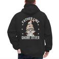 Grandpa Fathers Day Gnome For Men And Best Dad Pun Men's Hoodie Back Print