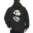 Great Pyrenees Pyr Minimalist Simple Dog Mom Dad Boys Girls Men's Hoodie Back Print Great Pyrenees Pyr Minimalist Simple Dog Mom Dad Boys Girls Men's Hoodie Back Print
