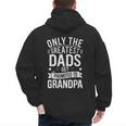 Only The Greatest Dads Get Promoted To Grandpa Shirt Men Men's Hoodie Back Print Only The Greatest Dads Get Promoted To Grandpa Shirt Men Men's Hoodie Back Print