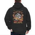 Heavy Metal Cooler Dad Punk Rock Music Lover Men's Hoodie Back Print