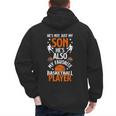 He's Also My Favorite Basketball Player Dad Basketball Dad Men's Hoodie Back Print