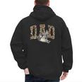 Hunting Dad Duck Camouflage Camo Preppy Camo Dad Camo Men's Hoodie Back Print
