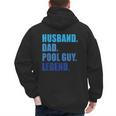 Husband Dad Pool Guy Legend Men Men's Hoodie Back Print Husband Dad Pool Guy Legend Men Men's Hoodie Back Print