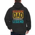 Husband Dad PSYCHIATRIST Legend Father's Day PSYCHIATRISTS Men's Hoodie Back Print