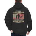 I'm A Dad a Grandpa And a Vietnam Veteran Men's Hoodie Back Print