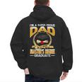 I'm A Super Proud Dad Of A 2025 Master's Degree Graduate Men's Hoodie Back Print I'm A Super Proud Dad Of A 2025 Master's Degree Graduate Men's Hoodie Back Print
