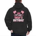 It's My Dad's Birthday Celebration Small Men's Hoodie Back Print It's My Dad's Birthday Celebration Small Men's Hoodie Back Print