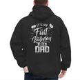 It's My First Birthday As A Dad Father Party Daddy Papa Men's Hoodie Back Print