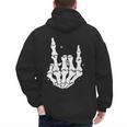 Just A Dad Who Always Came Back 2 Sided Skeleton Men's Hoodie Back Print Just A Dad Who Always Came Back 2 Sided Skeleton Men's Hoodie Back Print