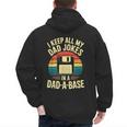 I Keep All My Dad Jokes In A Dad-A-Base Shirt Men Dad Joke Men's Hoodie Back Print
