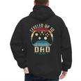I Leveled Up To Dad 2025 Promoted To Daddy Soon To Be Father Men's Hoodie Back Print