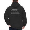 Lustige Groeltern Opa Grumpy Dad Short Sleeve Graphic T-Shirt Small Men's Hoodie Back Print