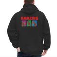 Marvel Spider-Man Amazing Dad Birthday Father’s Day Men's Hoodie Back Print