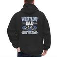 For Men Freestyle Wrestling Dad Men's Hoodie Back Print