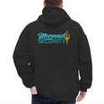 Mermaid Security Birthday Party Matching Dad Boys Men's Hoodie Back Print Mermaid Security Birthday Party Matching Dad Boys Men's Hoodie Back Print
