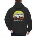 Mini Van Life Soccer Mom Dad Parent For Parents Men's Hoodie Back Print