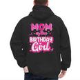Mom And Dad Birthday Girl Family Matching Party Decorations Men's Hoodie Back Print