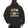 Mom And Dad Of The Birthday Girl Melon Family Matching Men's Hoodie Back Print