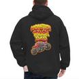 Monster Truck Dad Hot Red Graffiti Style Men's Hoodie Back Print Monster Truck Dad Hot Red Graffiti Style Men's Hoodie Back Print