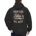 Mountains Aren't They'Re Hill Areas Dad Joke Word Pun Men's Hoodie Back Print Mountains Aren't They'Re Hill Areas Dad Joke Word Pun Men's Hoodie Back Print