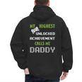 Nerdy Father Day Gamer Dad Daddy Men Love Video Gaming Men's Hoodie Back Print Nerdy Father Day Gamer Dad Daddy Men Love Video Gaming Men's Hoodie Back Print