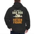 Not Dad BOD Its A Father Figure Fathers Day Daddy Papa Men's Hoodie Back Print