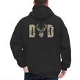 Old School Camo Dad Hunting Camouflage Deer Father's Day Men's Hoodie Back Print Old School Camo Dad Hunting Camouflage Deer Father's Day Men's Hoodie Back Print