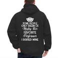 For Parents Of Actors And Actresses Drama Mom And Dad Men's Hoodie Back Print