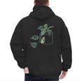 Plant Dad Plant Mom Grow Monstera Adansonii Urban Gardener Men's Hoodie Back Print Plant Dad Plant Mom Grow Monstera Adansonii Urban Gardener Men's Hoodie Back Print