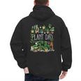 Potted Plant Dad Men's Hoodie Back Print
