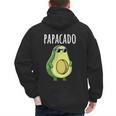 Pregnancy Announcement Shirts Men Dad Papacado Men's Hoodie Back Print