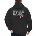 Promoted To Daddy Est 2026 Shirt New Daddy New Dad Men's Hoodie Back Print