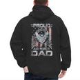 Proud Air Force Dad Shirt Military Family Fathers Day Men's Hoodie Back Print Proud Air Force Dad Shirt Military Family Fathers Day Men's Hoodie Back Print