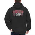 Proud Cheer Dad My Favorite Cheerleader Calls Me Daddy Men Men's Hoodie Back Print
