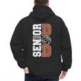 Proud Dad Of A 2026 Senior Graduate Basketball Senior 26 Men's Hoodie Back Print