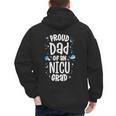 Proud Dad Of An NICU Grad NICU Graduate Father Parents Men's Hoodie Back Print