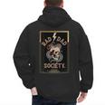 Rad Dad Society Cool Dad Club Dad Life Tee Fathers Day Men's Hoodie Back Print