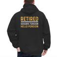 Retirement Best Retired 2026 Tee For Men Women Dad Mom Men's Hoodie Back Print