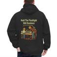 Retro Hold The Flashlight Still Dumbass Car Fixing Dad Son Men's Hoodie Back Print